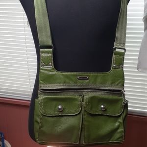 Franco Sarto crossbody bag with matching unbrella